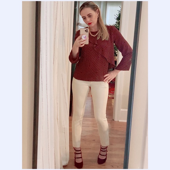 Mango Blouse with Decorative Ruffle - Picture 9 of 9